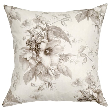 Bl/Wh Florence Pillow