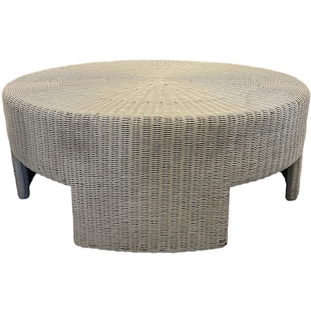 Wicker Round Table