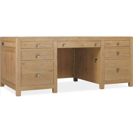 Double-Pedestal Executive Desk