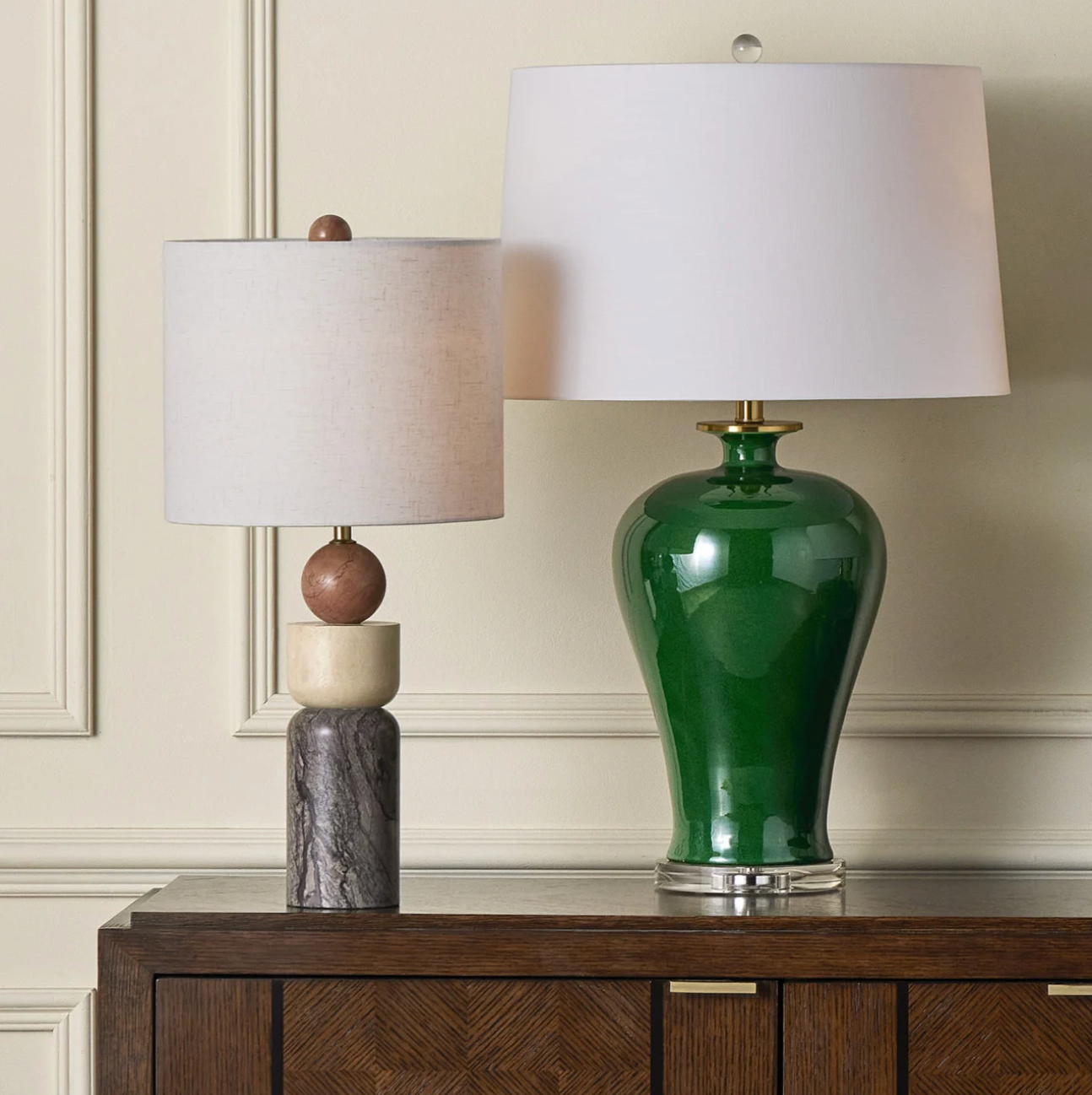 Imperial Green Table Lamp