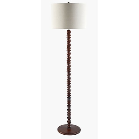 Padauk Floor lamp