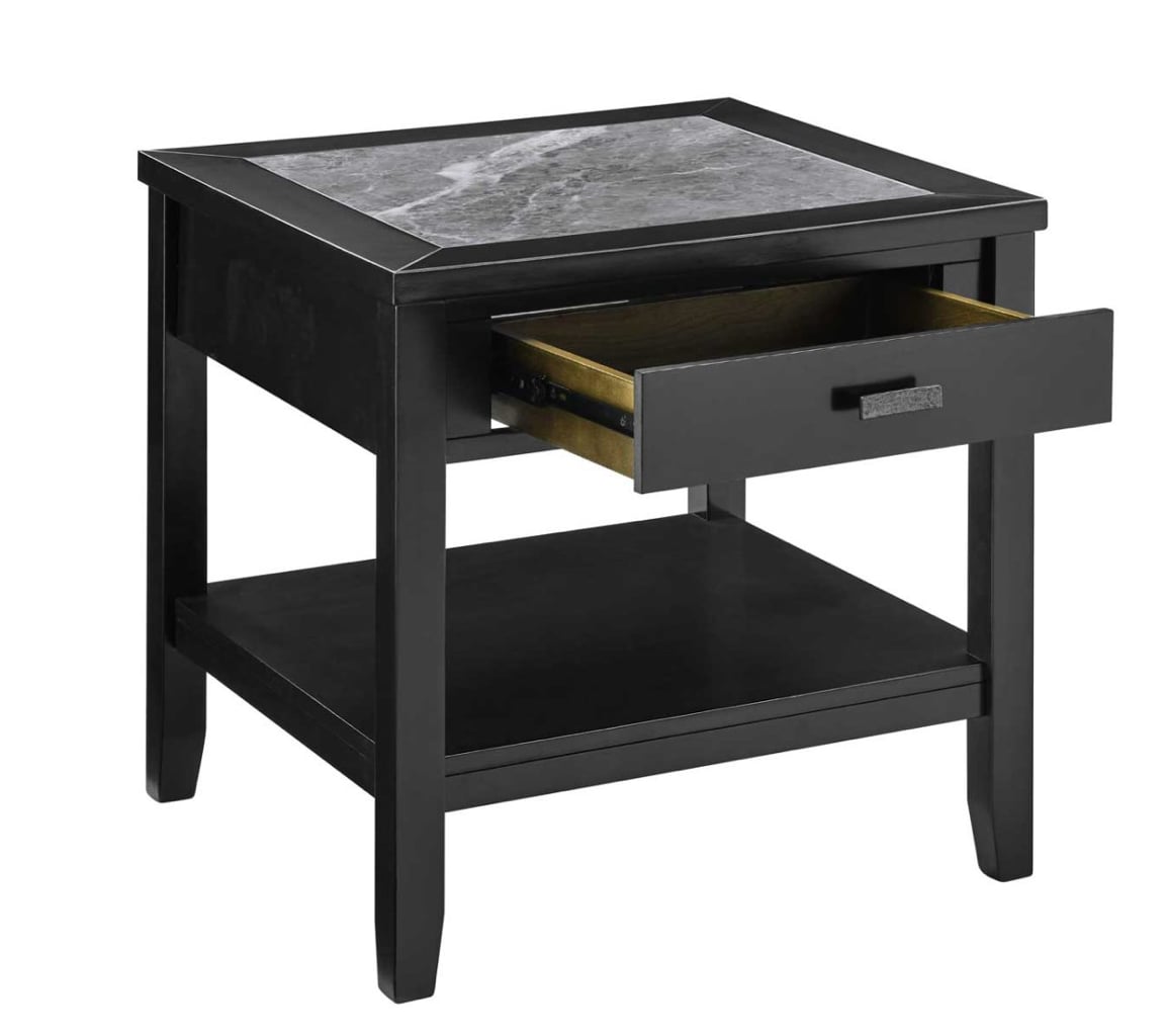 Garvine Sintered Stone End Table