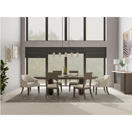 Sariel Seven Piece Dining Set