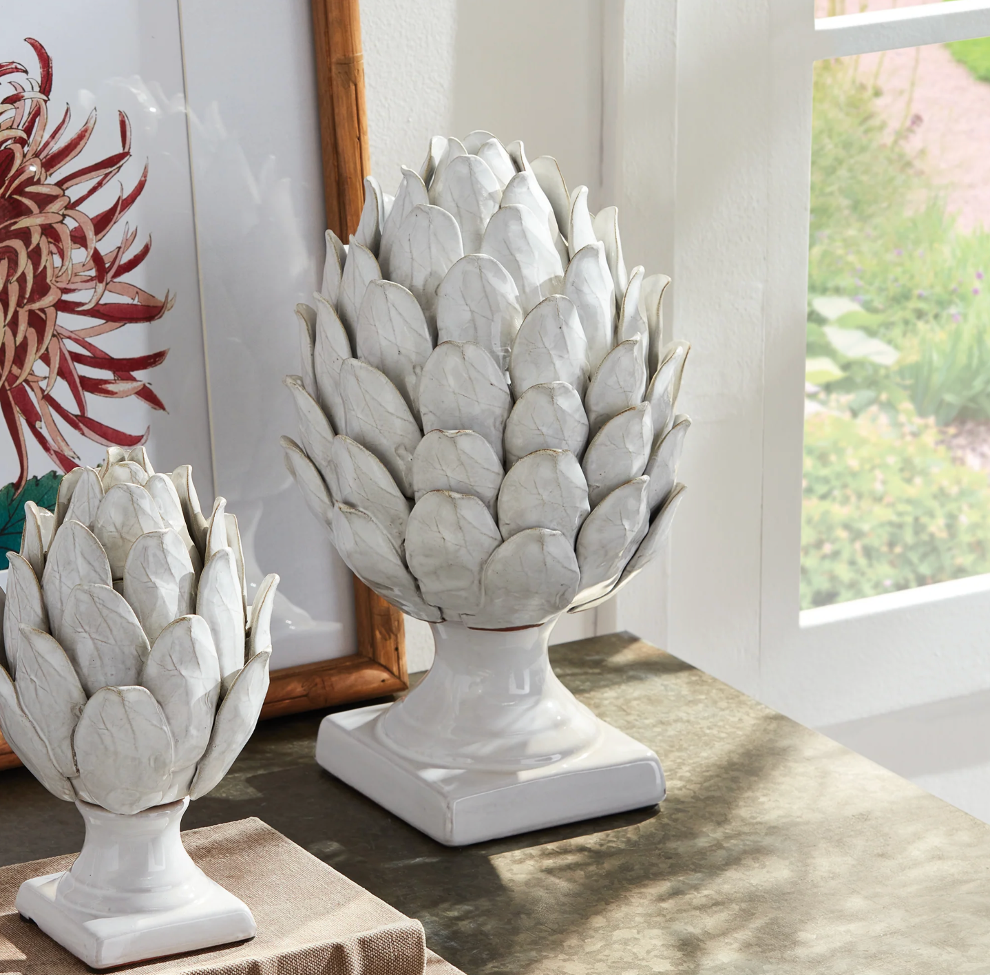 Napa Home & Garden Accessory Artichoke Finial Large