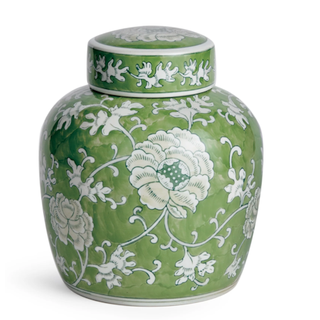 Imperial Lotus Lidded Jar