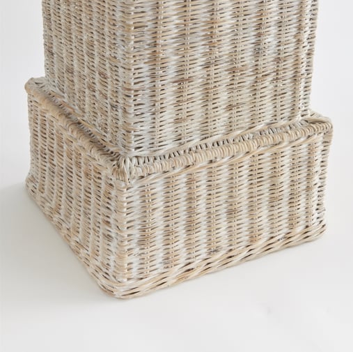 Charleston Rattan Pedestal Tall