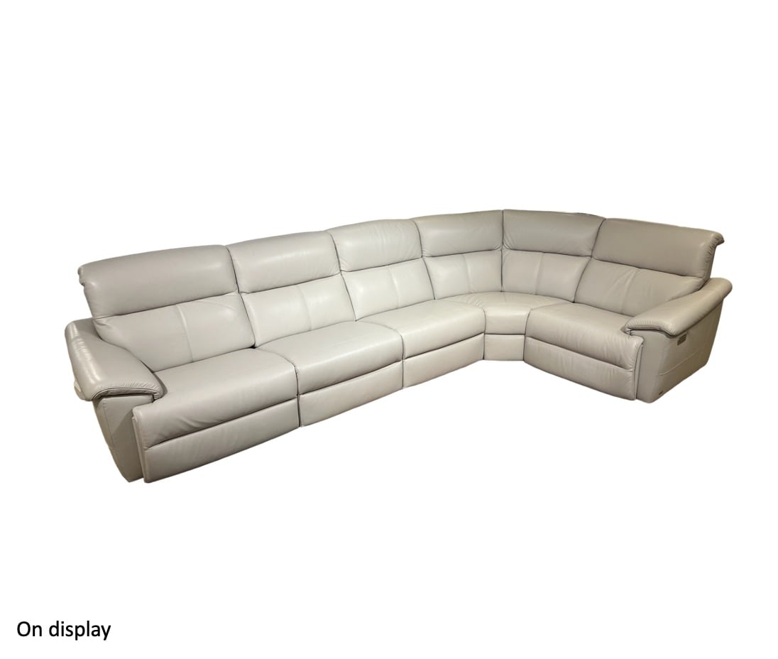 Natuzzi Editions Potenza Potenza Five Piece Sectional