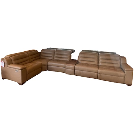 Lotus Six Piece Sectional