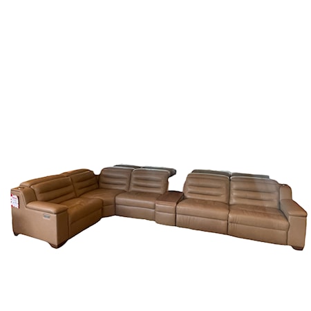 Lotus Six Piece Sectional