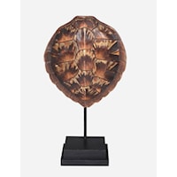 Faux Loggerhead Turtle Shell On Stand