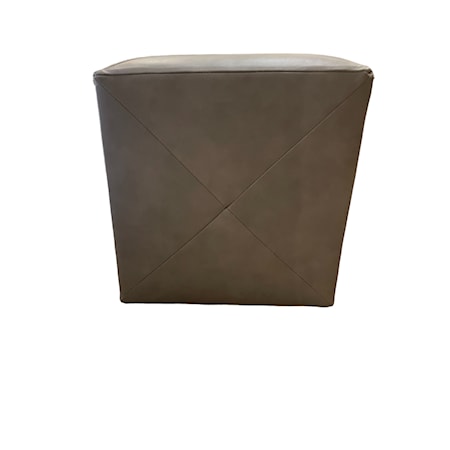 Leather Ottoman