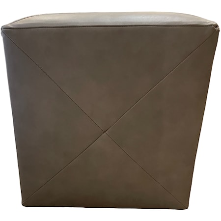 Leather Ottoman