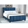 Accentrics Home Accentrics King Modern Channel Bed