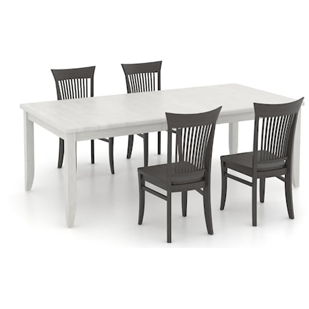 Table and Four Chairs
