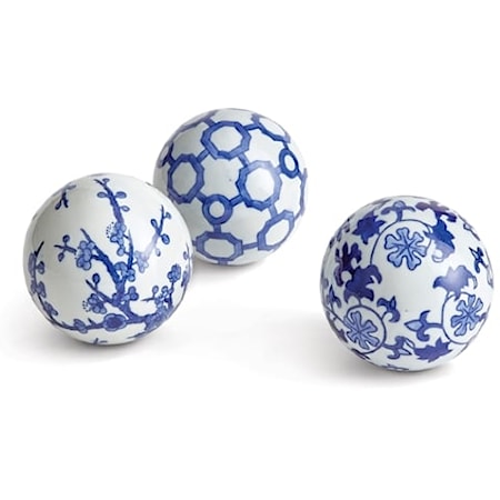 Barclay Butera Dynasty Orbs, Set of 3