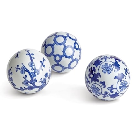 Barclay Butera Dynasty Orbs, Set of 3