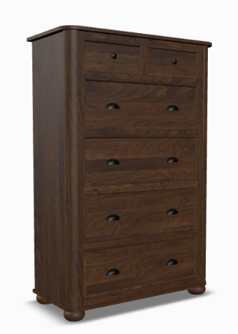 KINGSPORT RUS. CHERRY CHEST #8