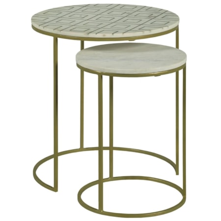 Soulful Textures Nesting Table