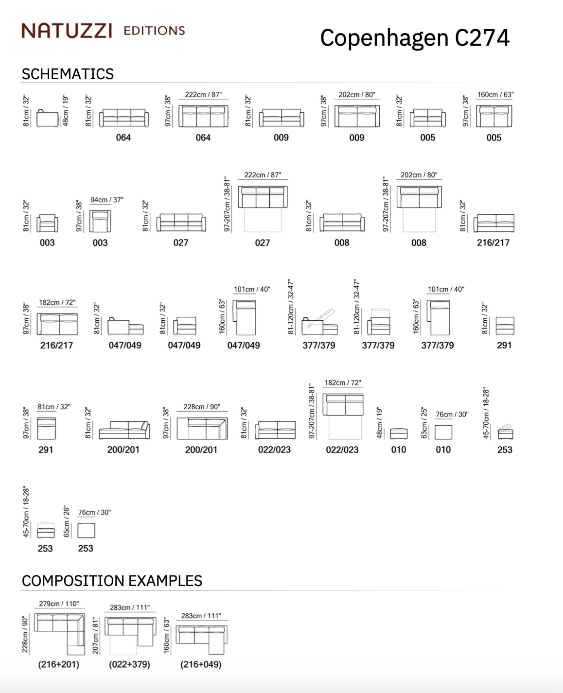 Copenhagen Large Sofa
