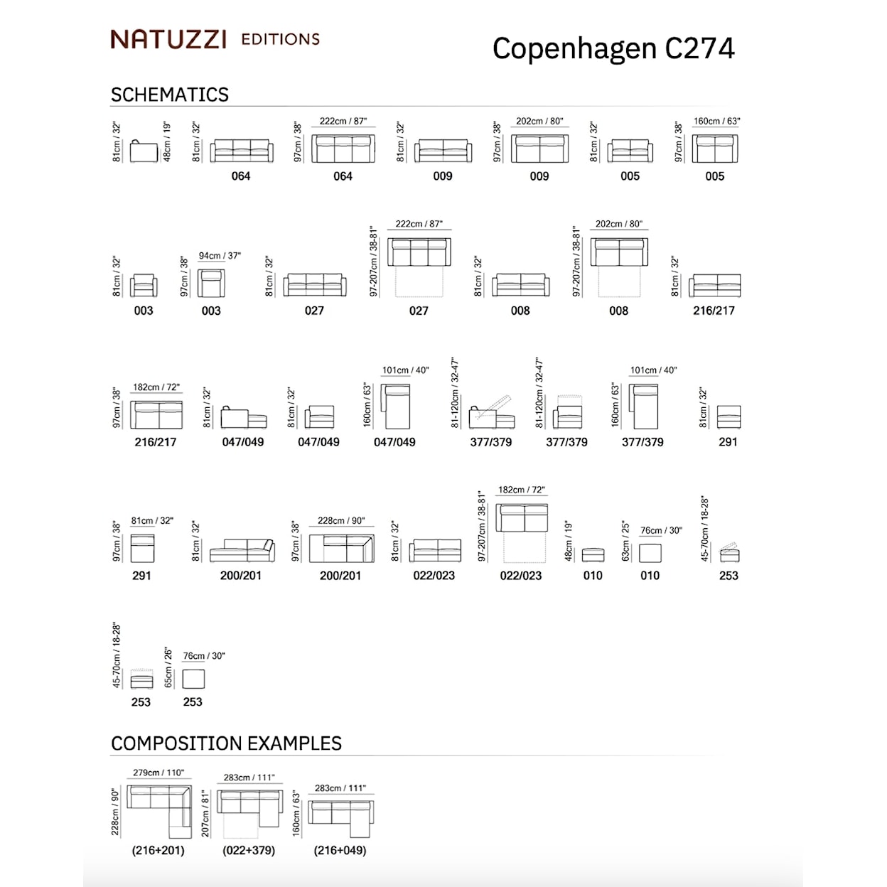 Natuzzi Editions Copenhagen Copenhagen Large Sofa