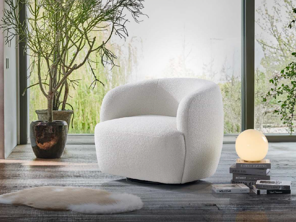 Cabos Accent Chair White