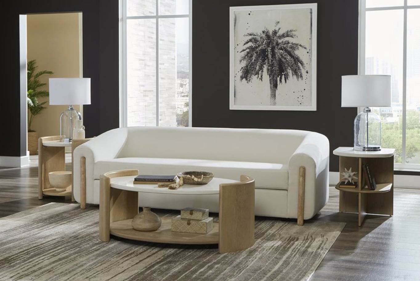 Melia Round End Table