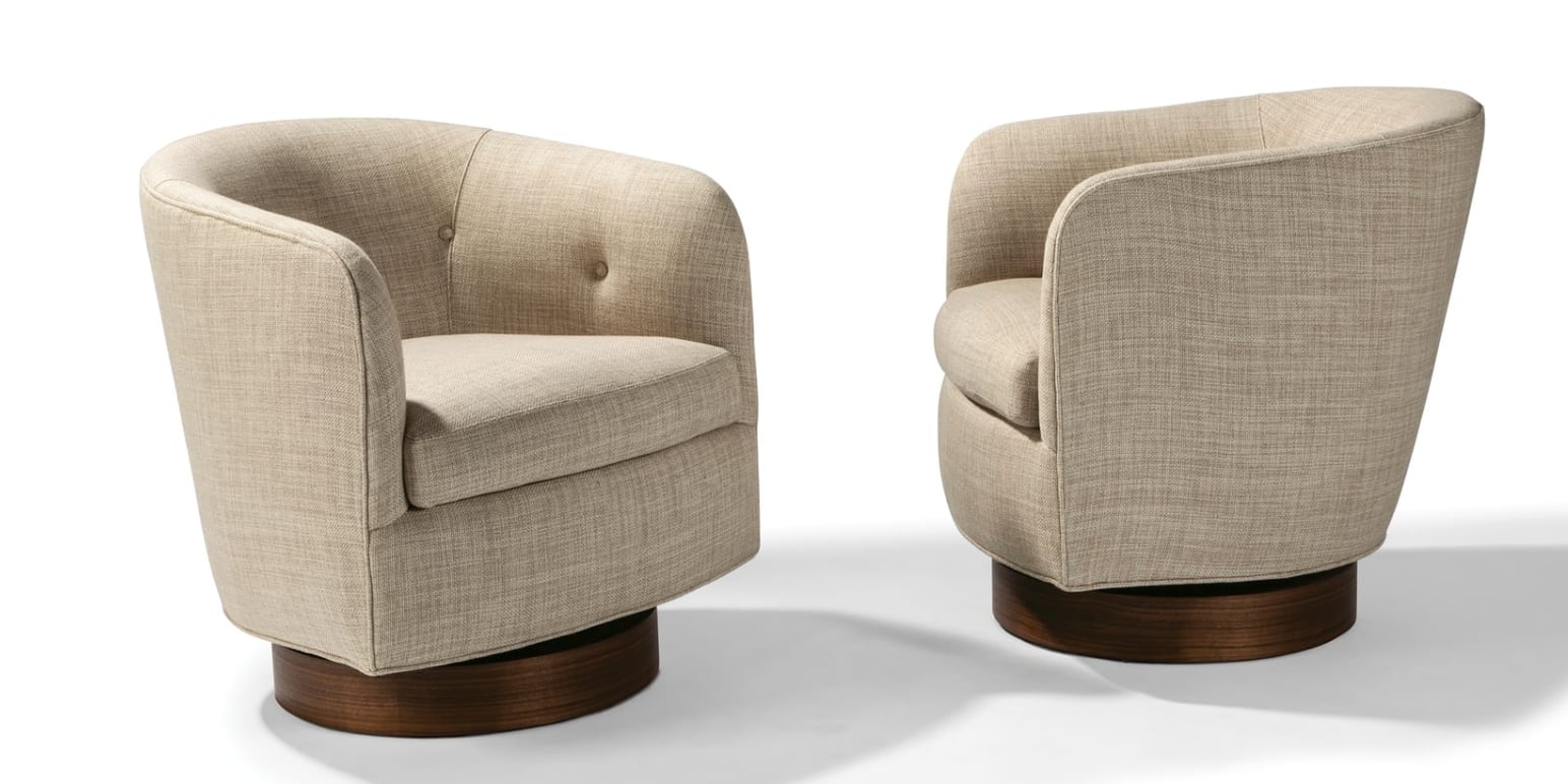 Thayer Coggin Chairs and Accents Roxy Swivel Chair