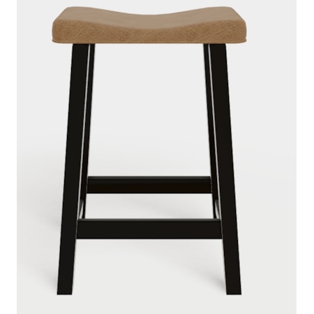 Saddle 24" Barstool