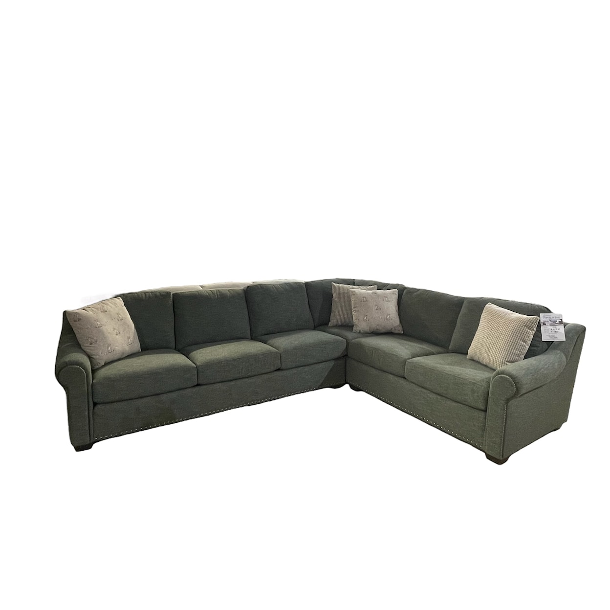 Smith Brothers Sectionals and More 9000 Series Two Piece Sectional