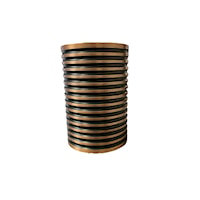 Large Ribbed Copper