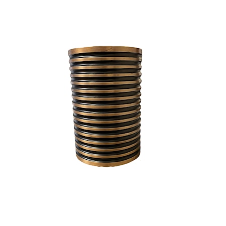 Large Ribbed Copper