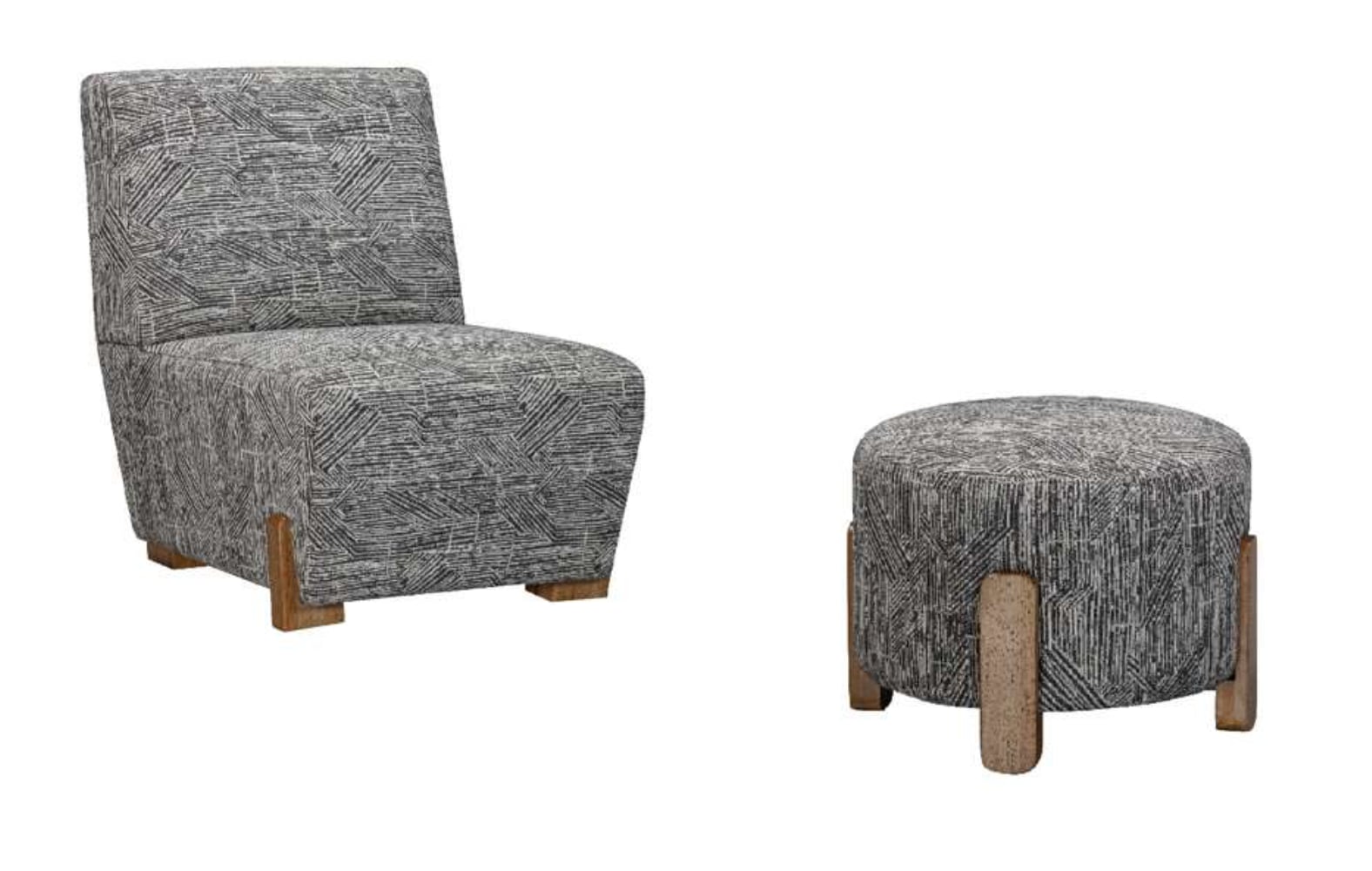 Jasper Accent Ottoman