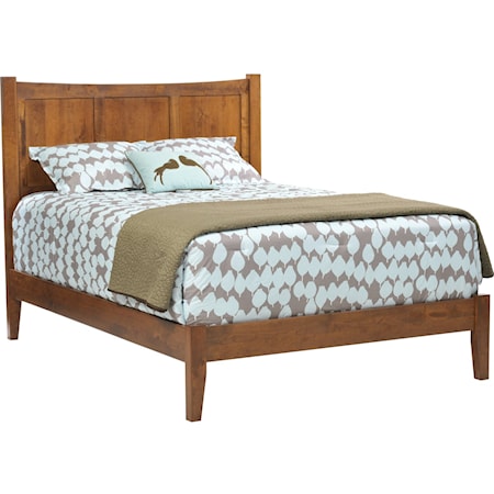 California King Panel Bed