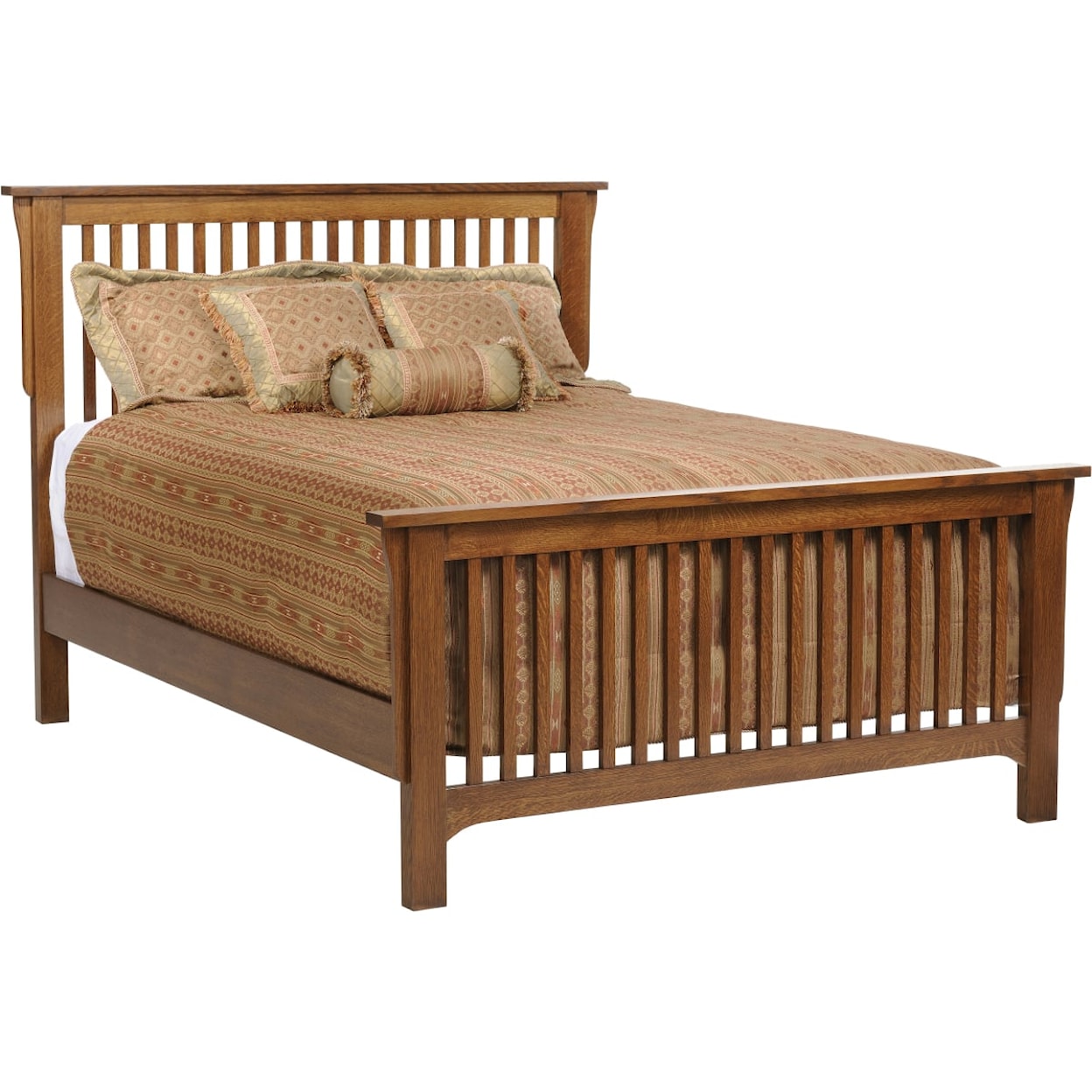 Millcraft San Juan Mission Queen Panel Bed