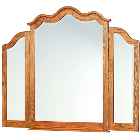 Tri-Fold Dresser Mirror