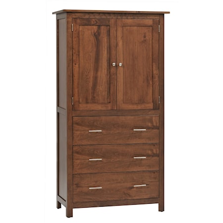 3-Drawer Bedroom Armoire
