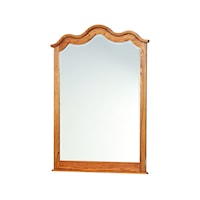 Transitional Dresser Mirror