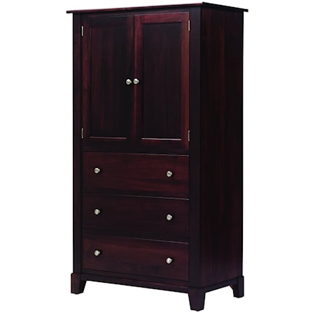 3-Drawer Bedroom Armoire