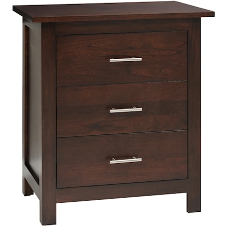 3-Drawer Nightstand