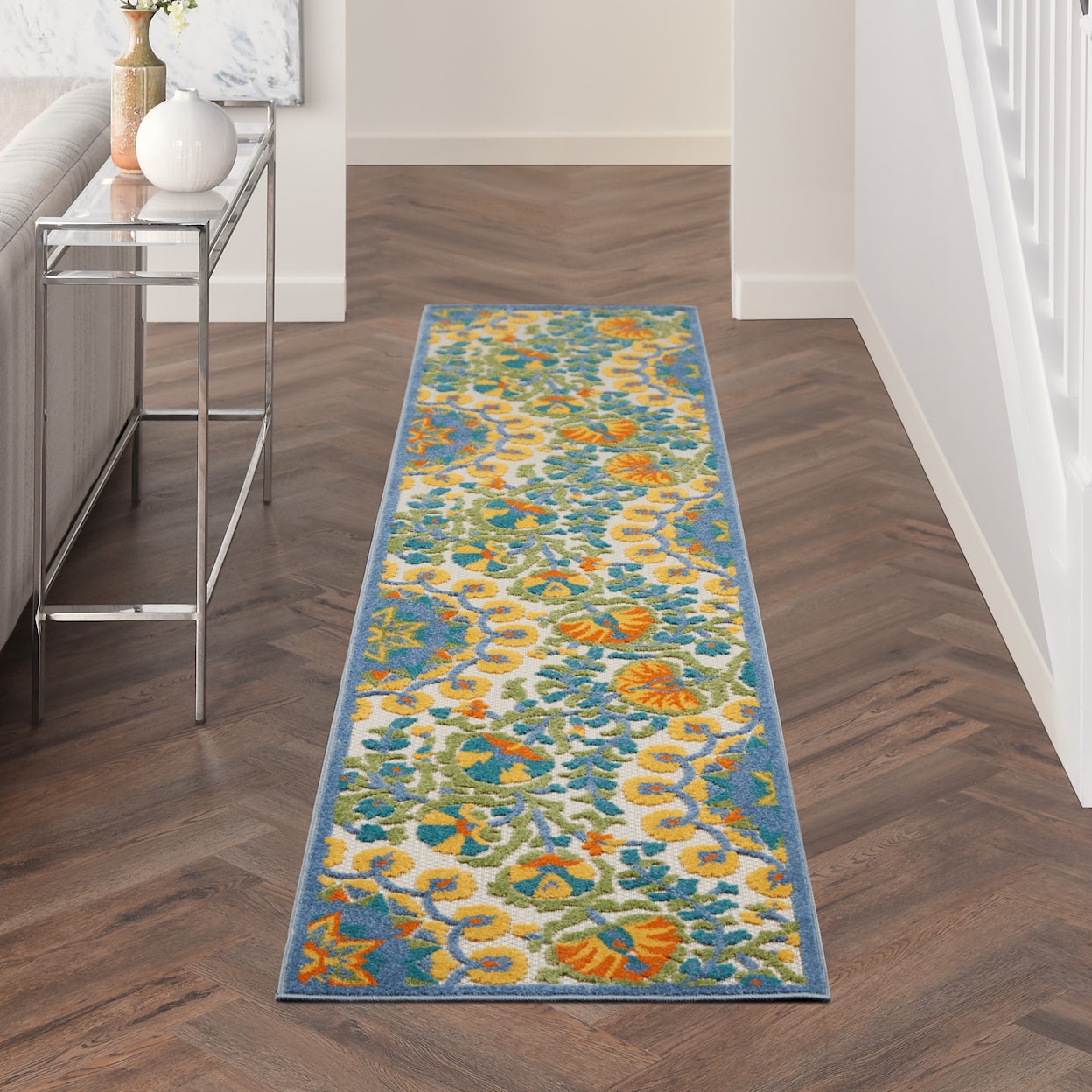 Nourison Aloha 2'3" x 12'  Rug