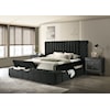 CM DANBURY Upholstered Storage Bed - Queen