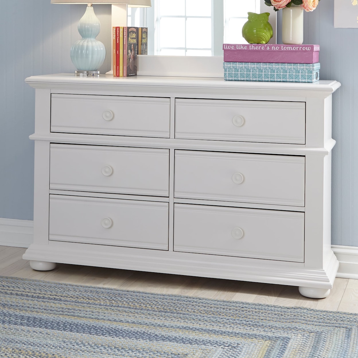 Liberty Furniture Summer House 6-Drawer Dresser