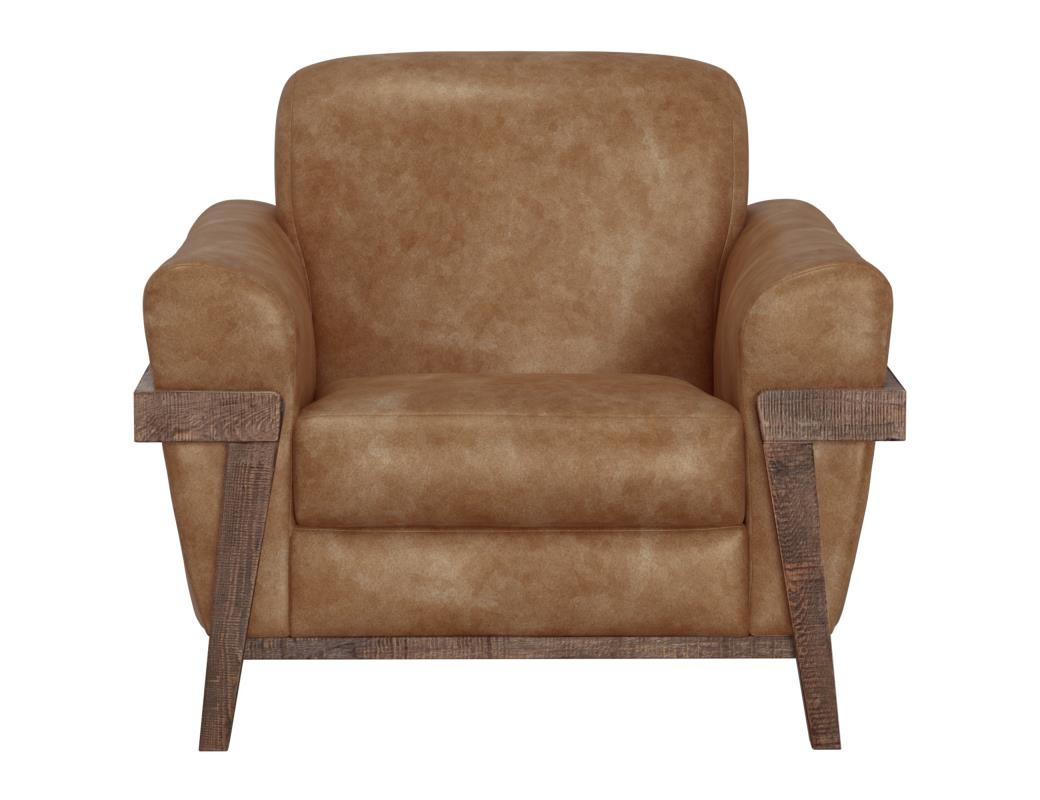 International Furniture Direct Loft Brown Accent Chair
