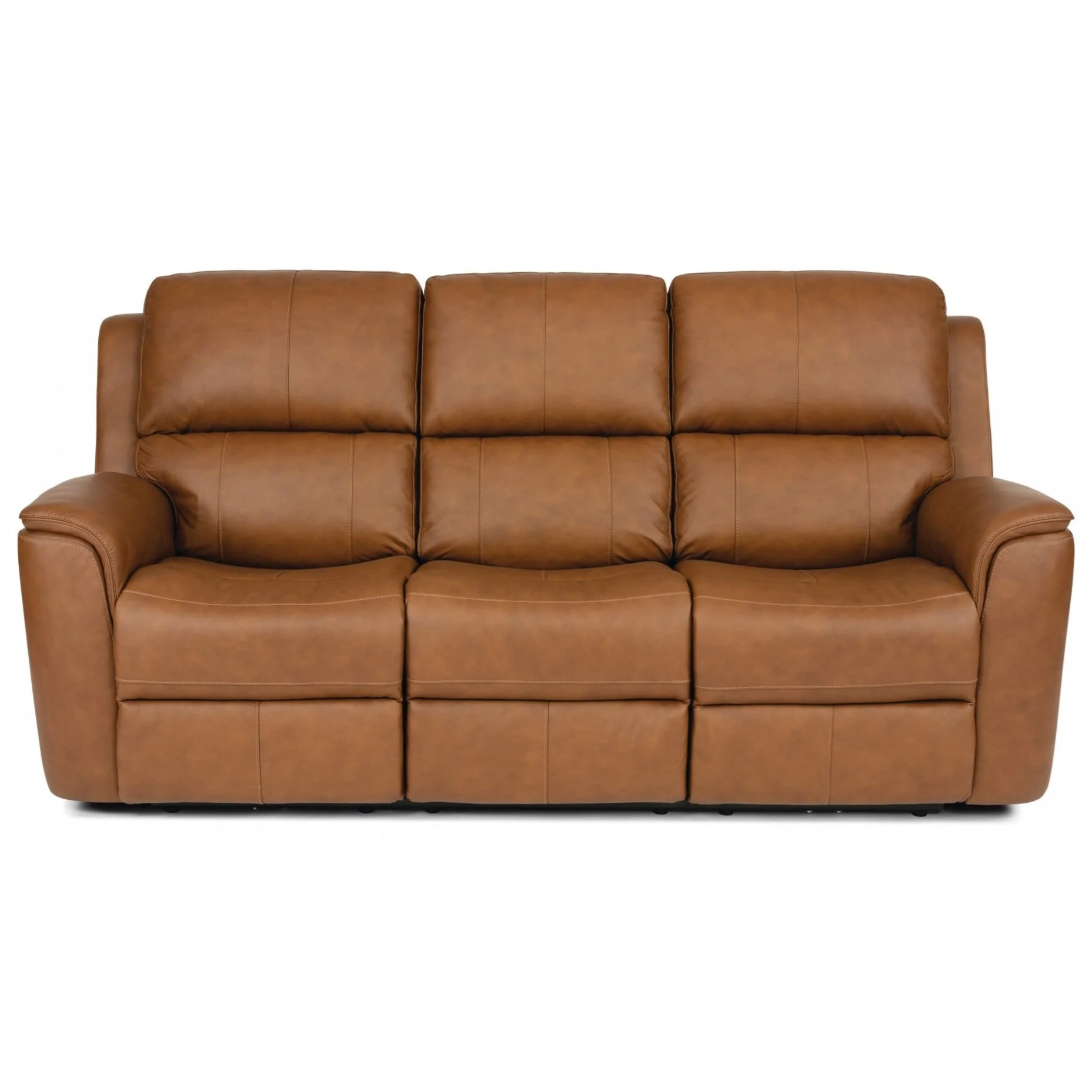 Recliner Sofa Home Theater Seating with Lumbar Support Manual Push Back  Recliners,PU Leather