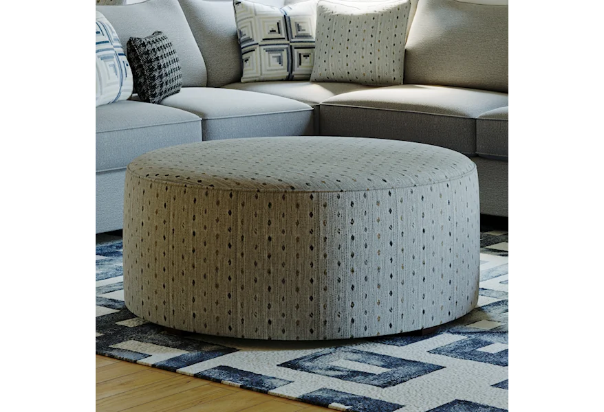 28 PALM BEACH IRON Cocktail Ottoman by Fusion Furniture at Furniture Barn