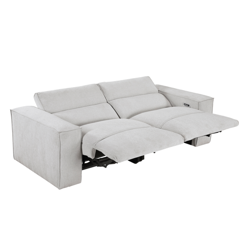 Homelegance Phoebe Dual Power Reclining Loveseat