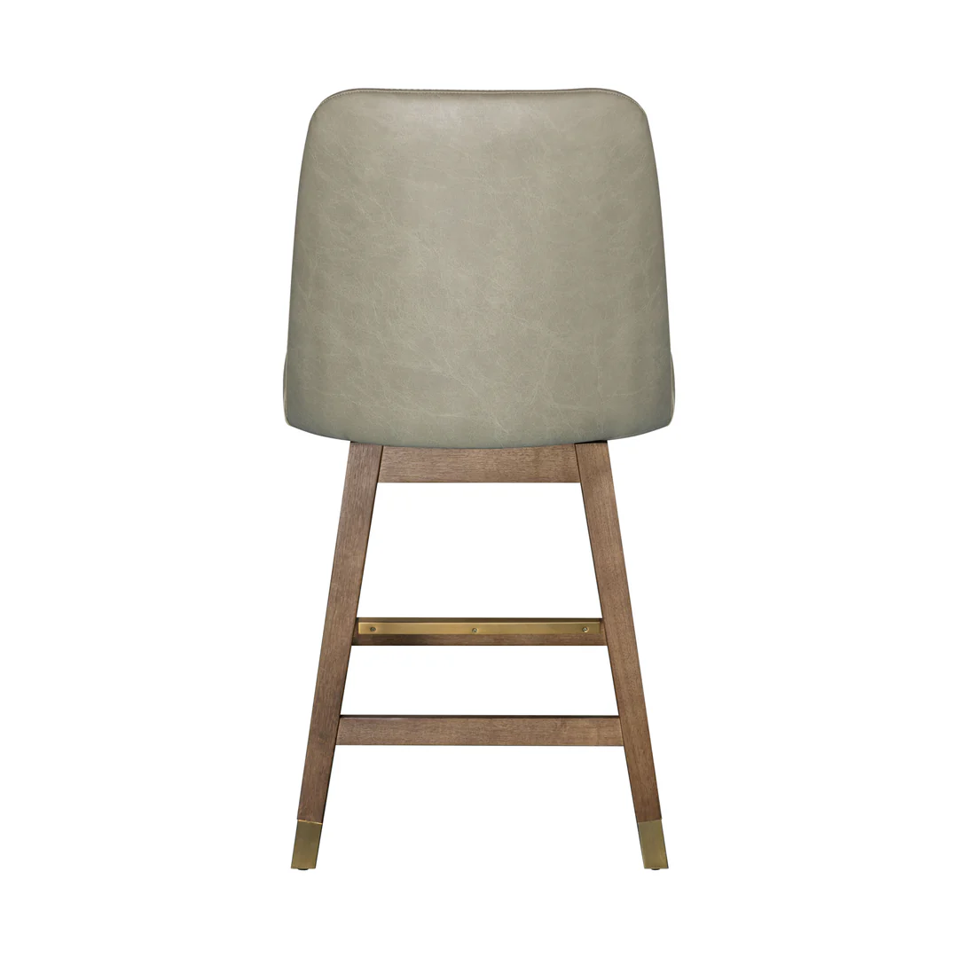Armen Living Amelia Swivel Bar Stool