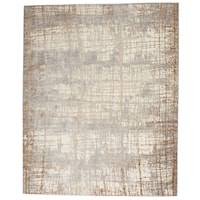 9' x 12 Ivory/Taupe Rectangle Rug