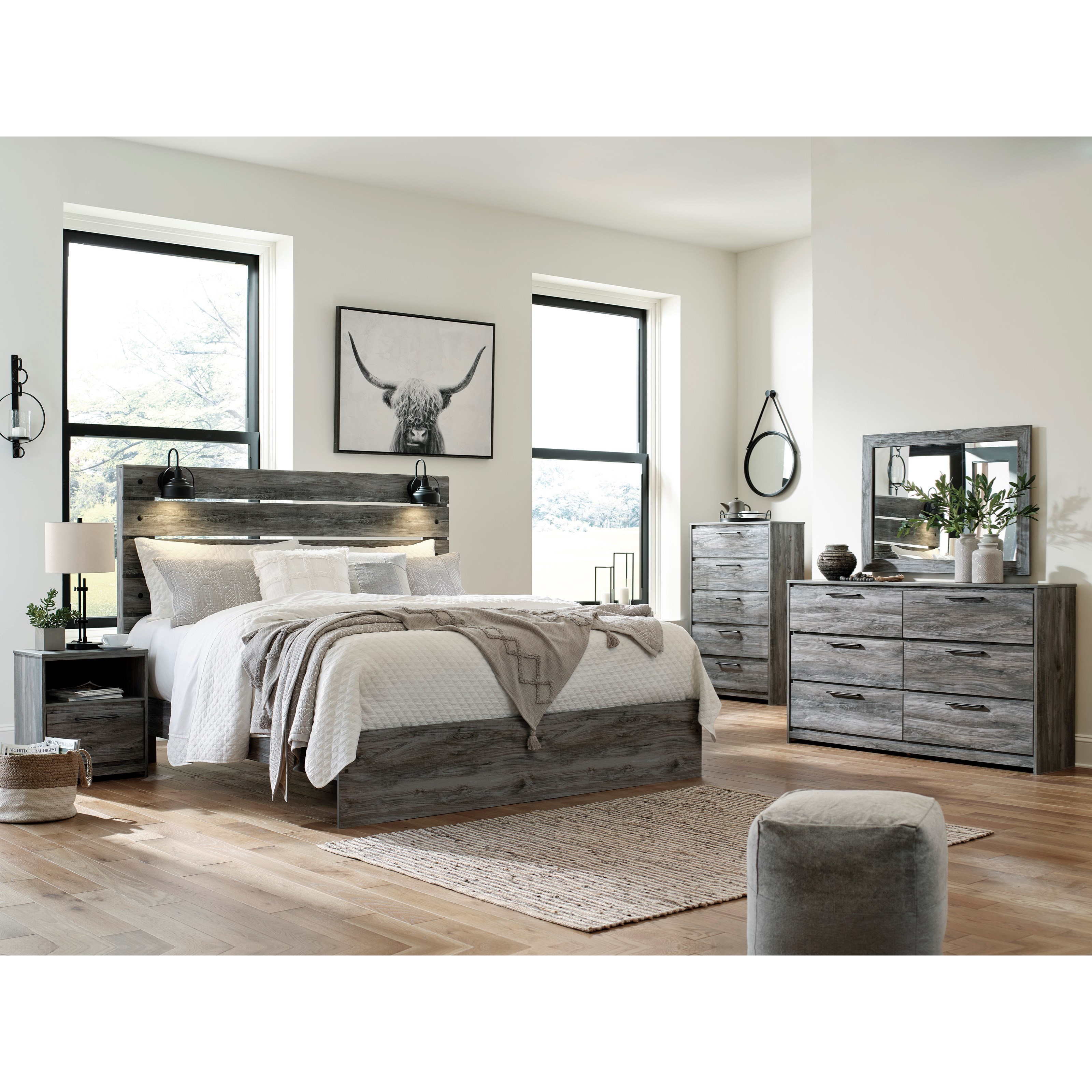 Baystorm king deals bedroom set