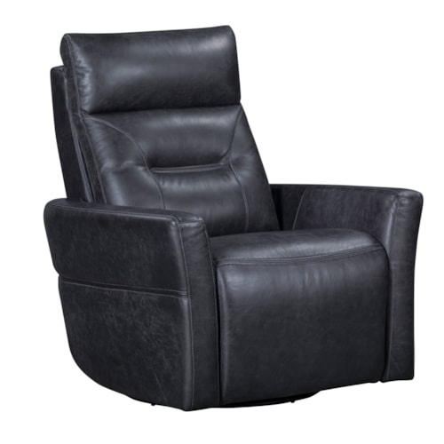 Casual Power Swivel Glider Recliner with Power Headrest